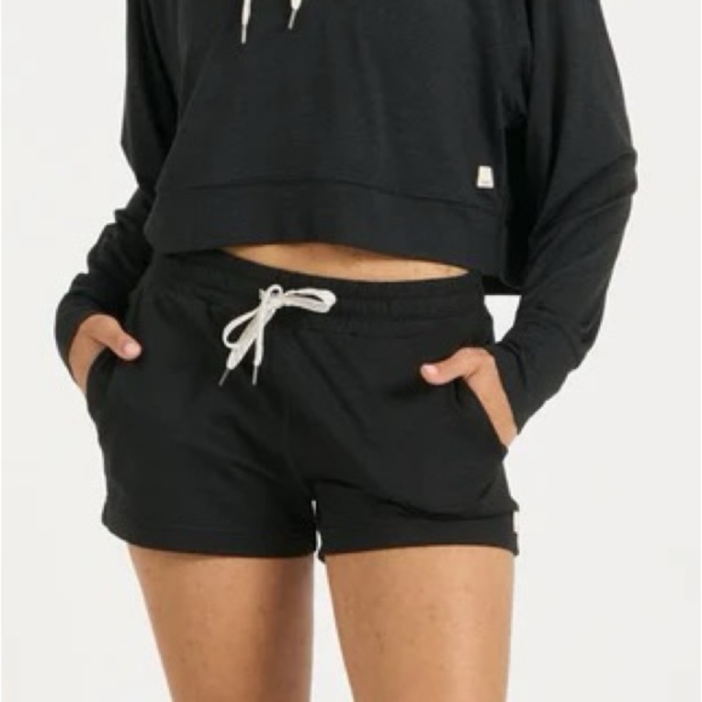 Vuori Halo Performance Short Women's DreamKnit™ Shorts, Black Heather, XS